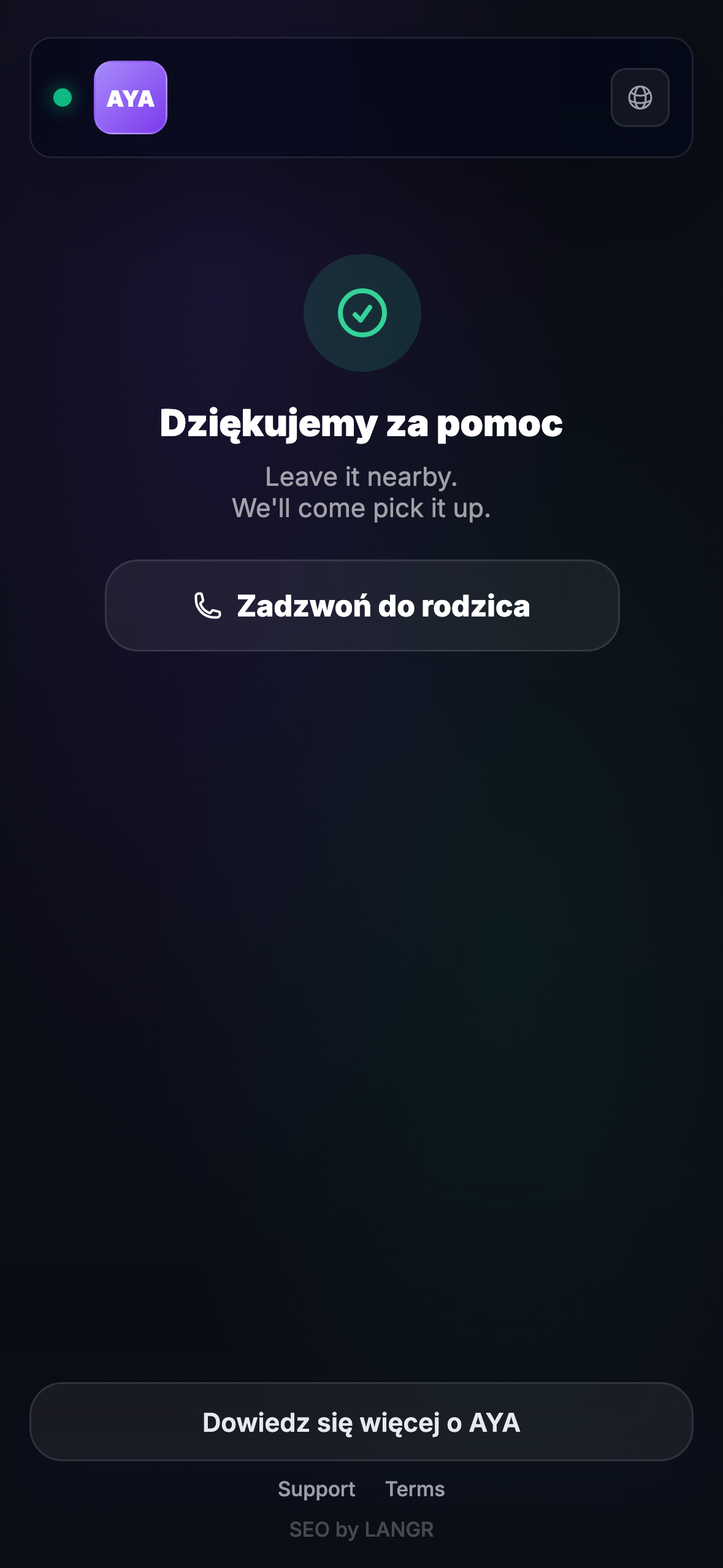 Co widzi znalazca