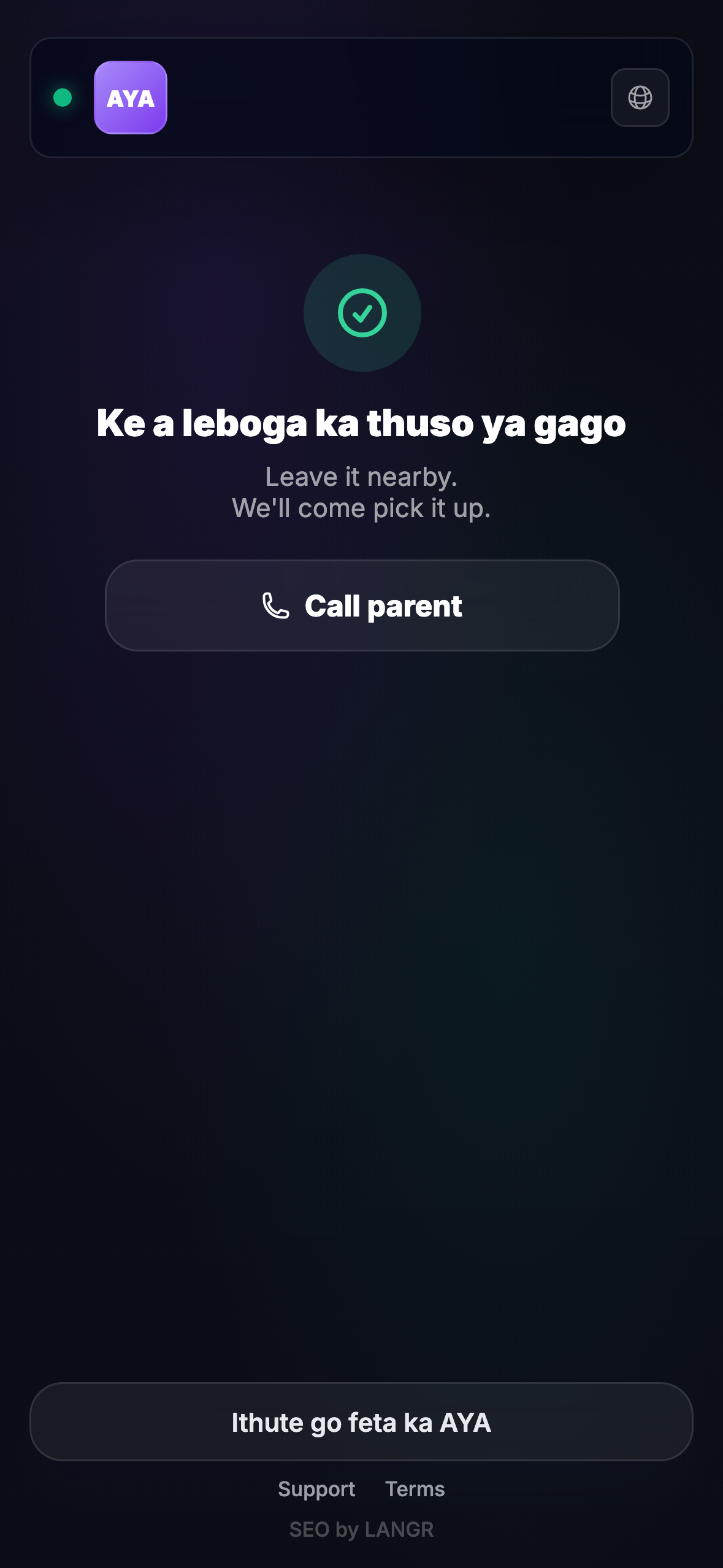 Se se bonwang ke mofinder